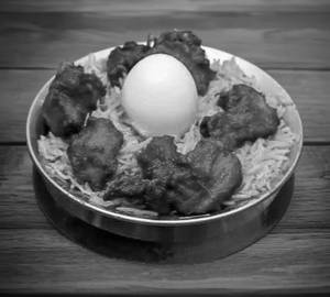 Chicken 65 biryani