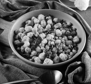 Smoky Corn & Chestnut Crunch