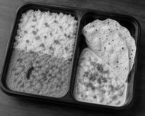 Rice+ Dal Fry+ Dahi Salad+ Papad