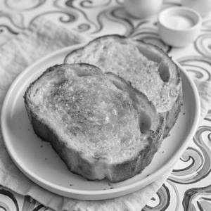 Crispy Herb Garlic Butter Toast