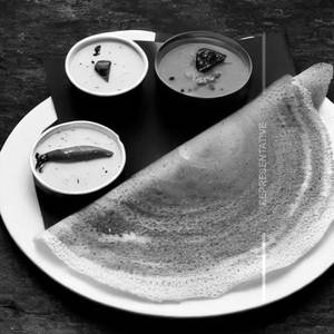 Schezwan sada dosa