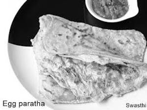 Mutton Egg Porata (kothu/cake)