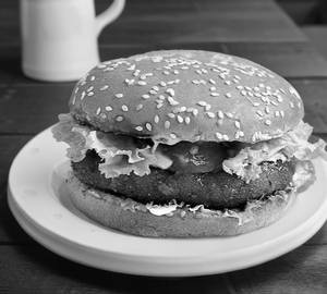 Schezwan cheese burger