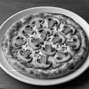 Mushroom Pizza [8 Inches]