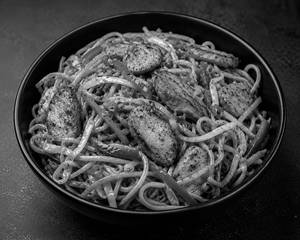 Soya Chaap Mixed Noodles