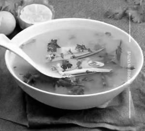 Veg Coriander Lemon Soup