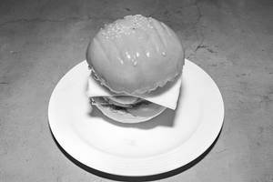 Aloo Tikki Cheese Burger