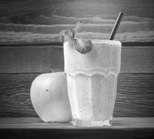 Green apple shake