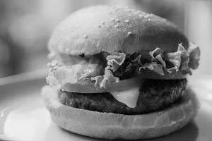 Cheese Aloo Tikki Burger