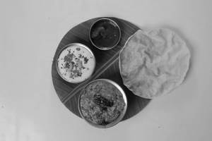 Sambar Rice + Curd Rice