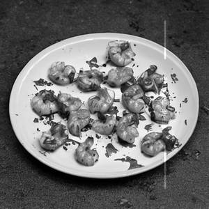 Garlic Pepper Prawns