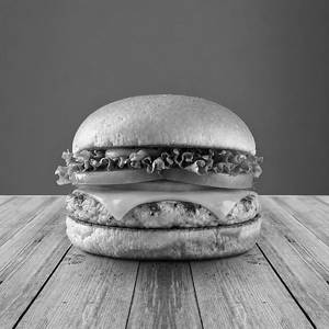 Smoked Chicken Cheese Burger