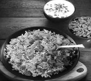 Mushroom Biryani