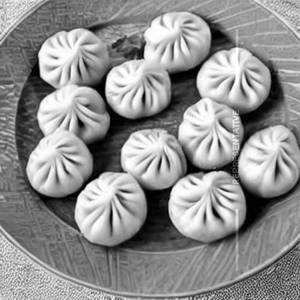 Veg Haryali Mint Momos