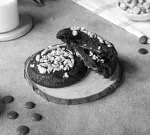 Chocolate Nutella Sea Salt Cookie