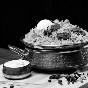 Mutton Biryani (Single) + Free Item