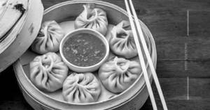 Veg momos steamed