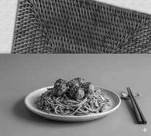 Veg manchuria noodles