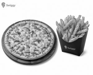 Regular Veg Pizza (7 Inches) + Peri Peri French Fries (Medium)