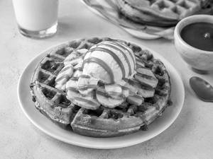 Classical Caramel Waffle