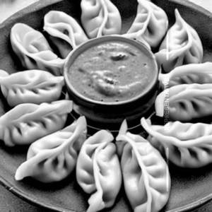 Exotic Veg Creamy Mustard Momos