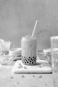 Mango Boba Milkshake
