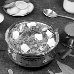 Matka Veg Paneer Biryani
