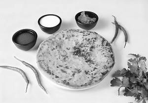 Aloo Hari Mirch Parantha