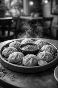 Mutton Steamed Momos (10 Pcs)