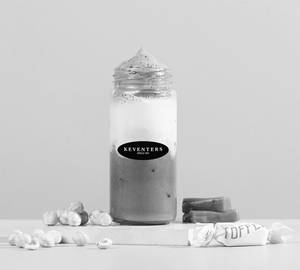 Hazelnut Toffee Dalgona Milkshake