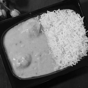 Curry Pakora+rice