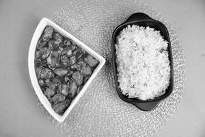 Chilli Paneer + Plain Rice