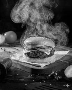 Artisan Mushroom Melt Burger