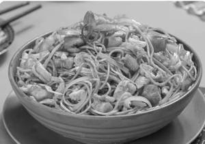 Chicken Singapori Noodles