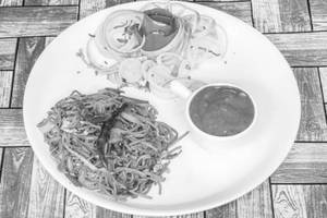 Veg Chilly Garlic Noodles