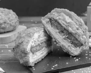 Veg. Kurkure Burger.