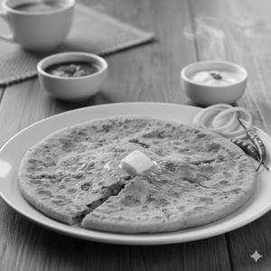 2 Methi Aloo Paratha