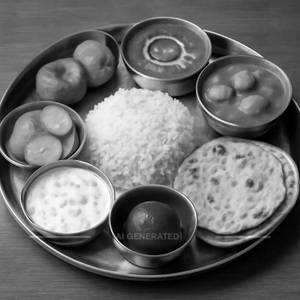 Delux Vegetarian Thali