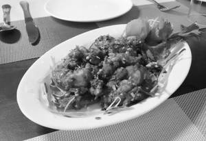 Shrimp In Fresh Cilantro Sauce