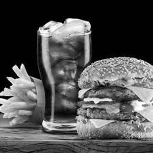 Veg burger + veg strips [4 pieces] + 150/200ml drink [1 piece]