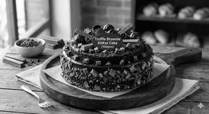 Truffle Brownie Kitkat Cake (500gms)
