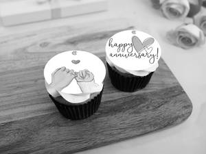 Special Anniversary Cupcake Pack Of 2
