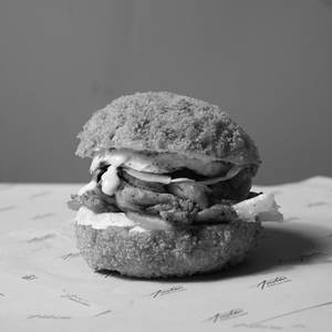 Fried Caesar Burger