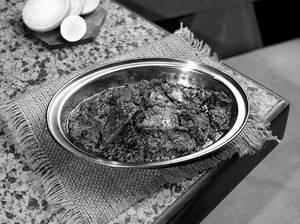 Mutton Liver Sukka
