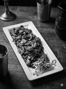 Mushroom Ghee Roast