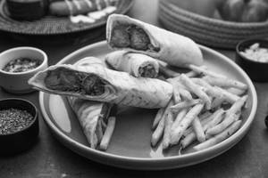 Chipotle Spiced Shrimp Wrap