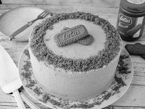 Lotus Biscoff Cake