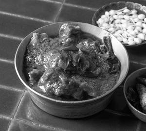 Boneless Mutton Ghee Roast