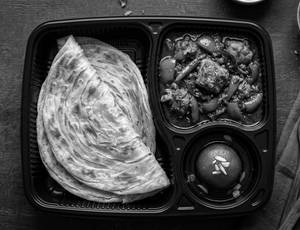 Parota 2 + Chili Chicken Gravy + Jamun 1