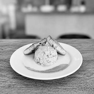 Mendonk Scrambled - Pepperoni/Bacon Hollandaise Eggs